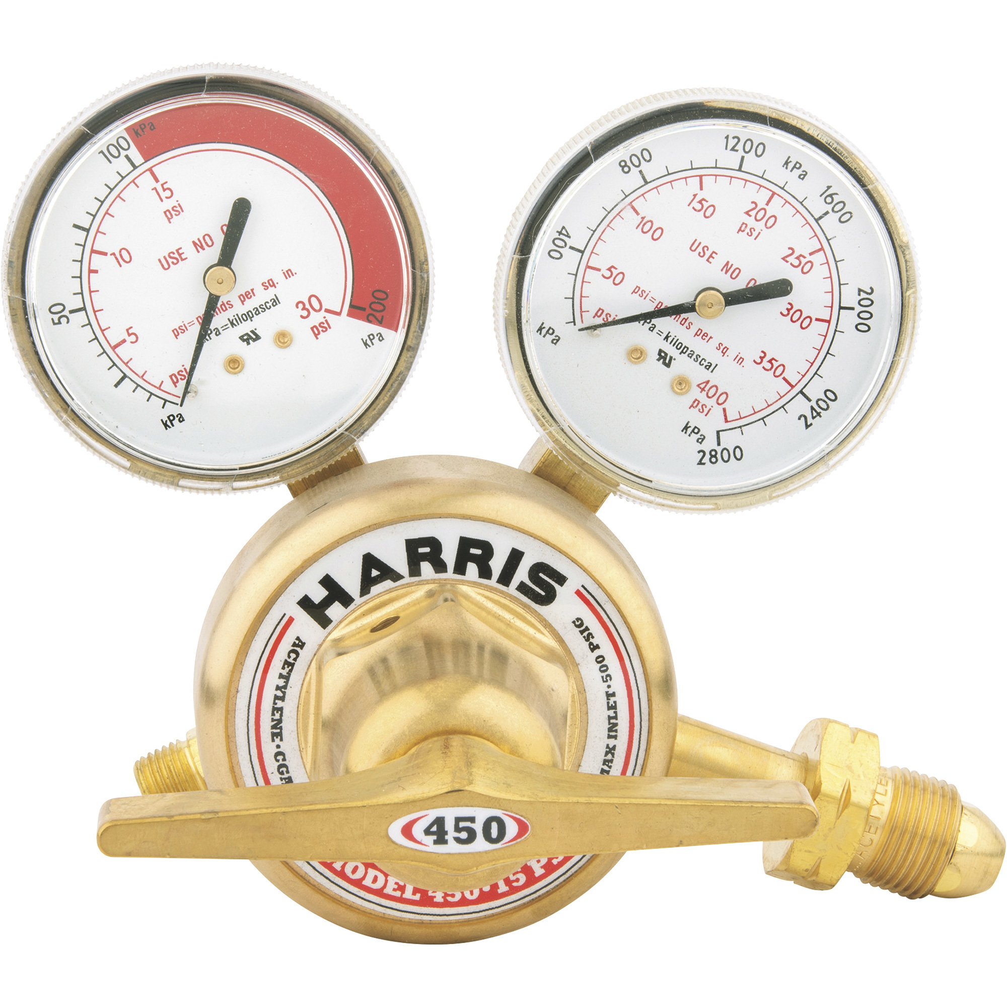 Harris, HS REG,450-015-510 Max. Inlet Pressure 500 PSIG, Model# 450-15-510
